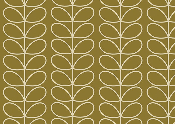 Orla Kiely Linear Stem, Seagrass - Twist&Fit Roller Blind - Image 6